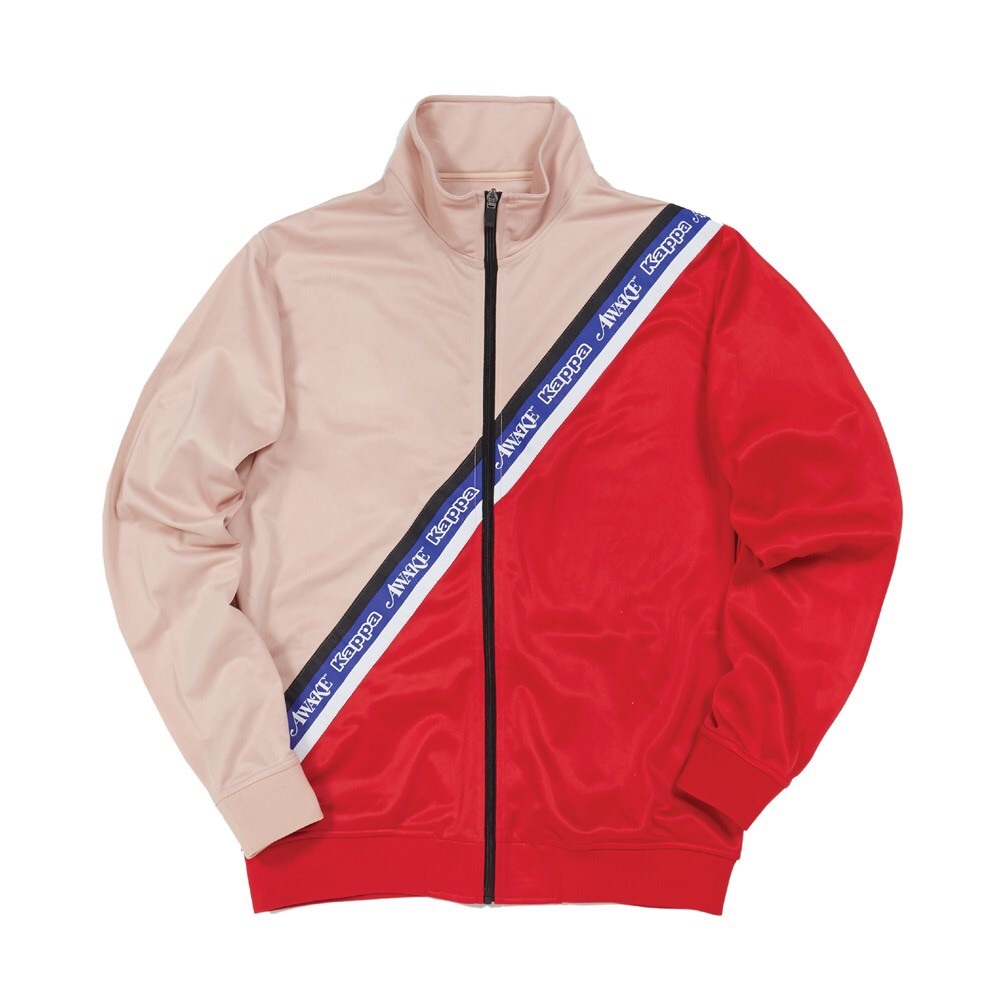 AWAKE NY X KAPPA ELDRED TRACK JACKET PINK RED